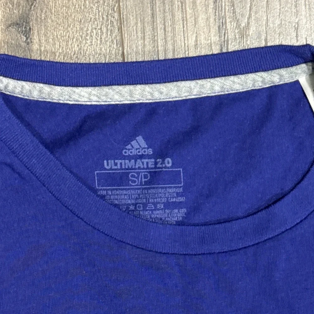 Adidas Women Royal Blue‎ Sleeveless Muscle Tank Top Ultimate 2.0 S P